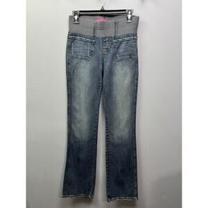 MA LOS ANGELES‎ Contemporary Maternity Jeans Womens Size XS Stretch straight leg